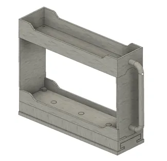 SPICE RACK (W/ SLIDER MECHANISM)