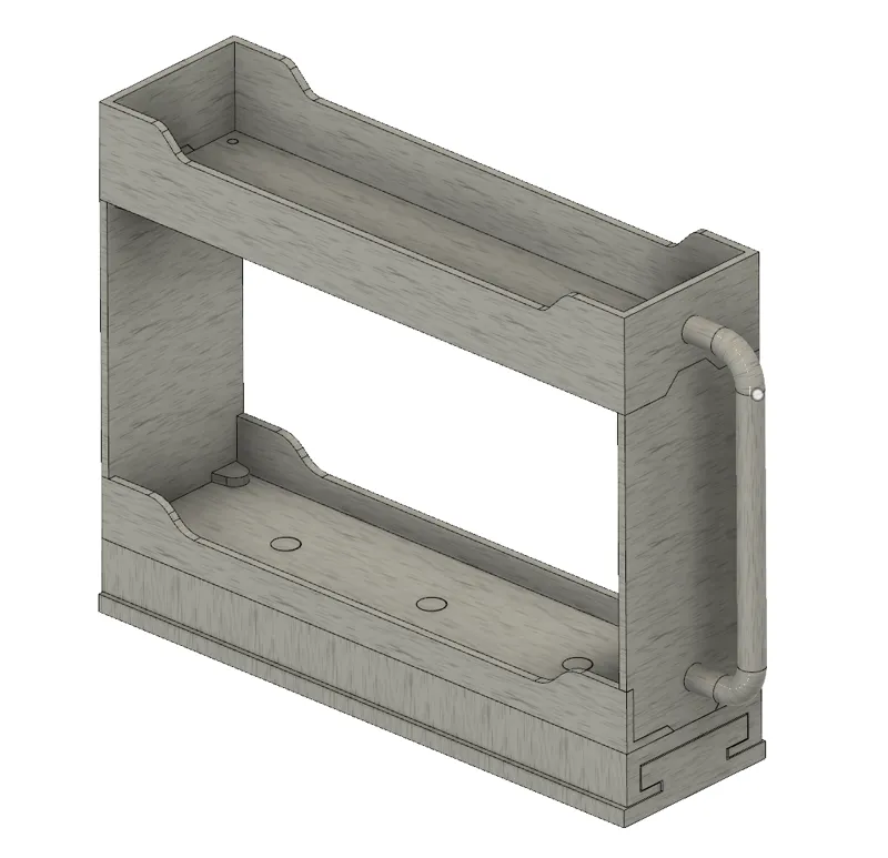 SPICE RACK (W/ SLIDER MECHANISM)