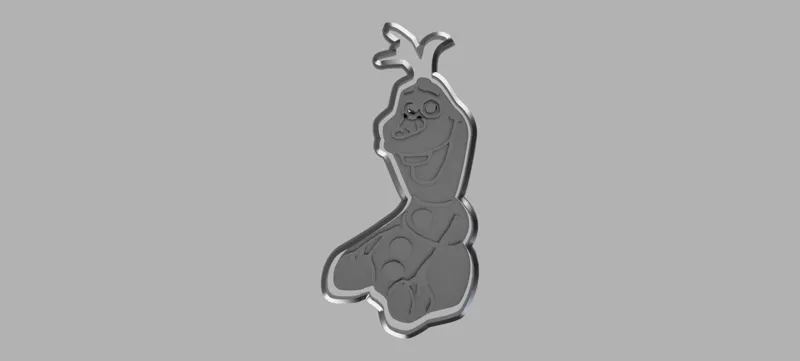 Olaf cookie cutter (Frozen)