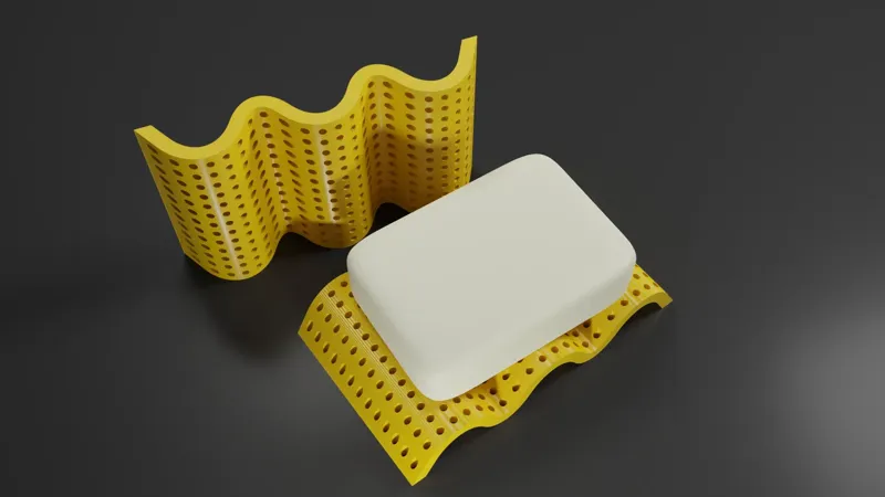 Wavy Soap Dish