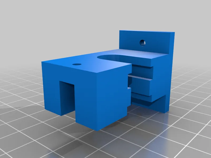 E3D Lite6 Direct Extruder Groove Mount