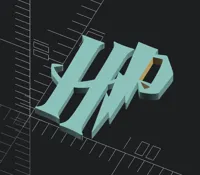 Logo Harry Potter à poser — photo 1
