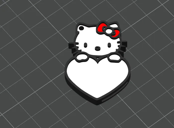 Hello Kitty keychain - dose opener