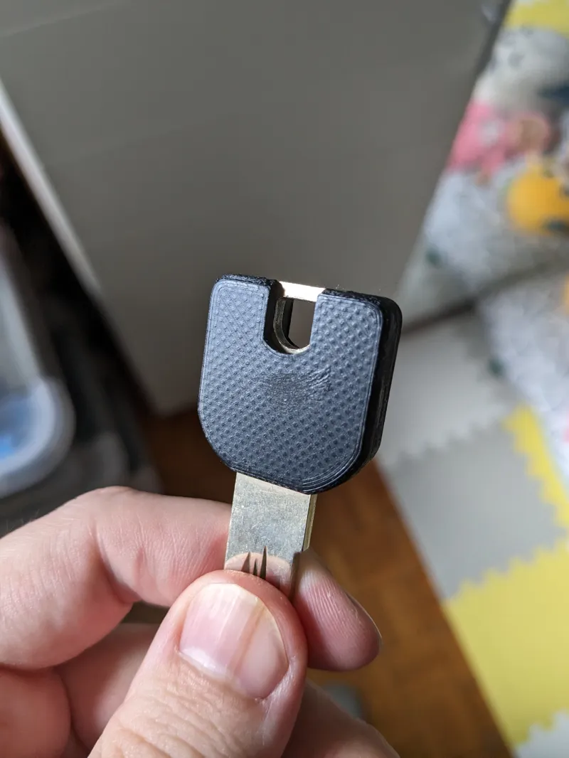 EVVA design key plastic replacement 
