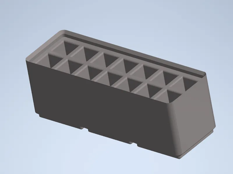 Gridfinity End Mill Holder