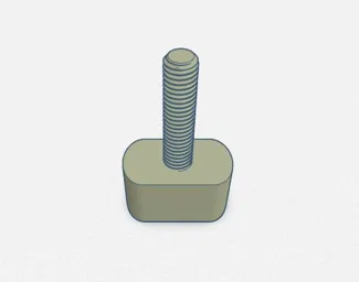 M4 screw with handle