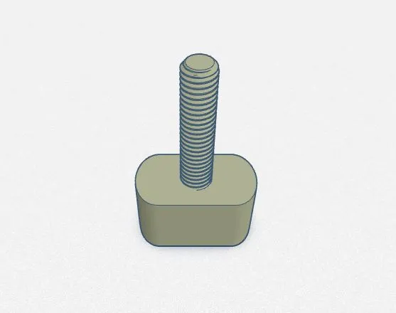 M4 screw with handle