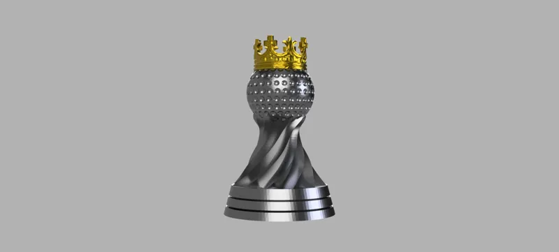 Trophy with Crown