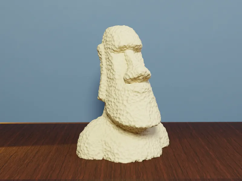 Friendly Moai