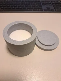Salt Cellar with Magnetic Lid