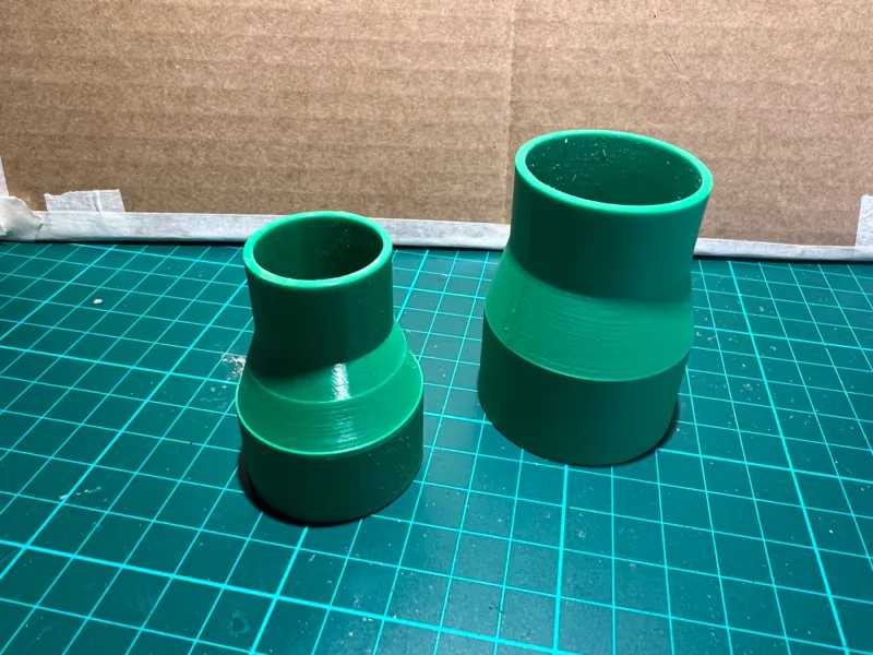 Dust collector parametric adaptor