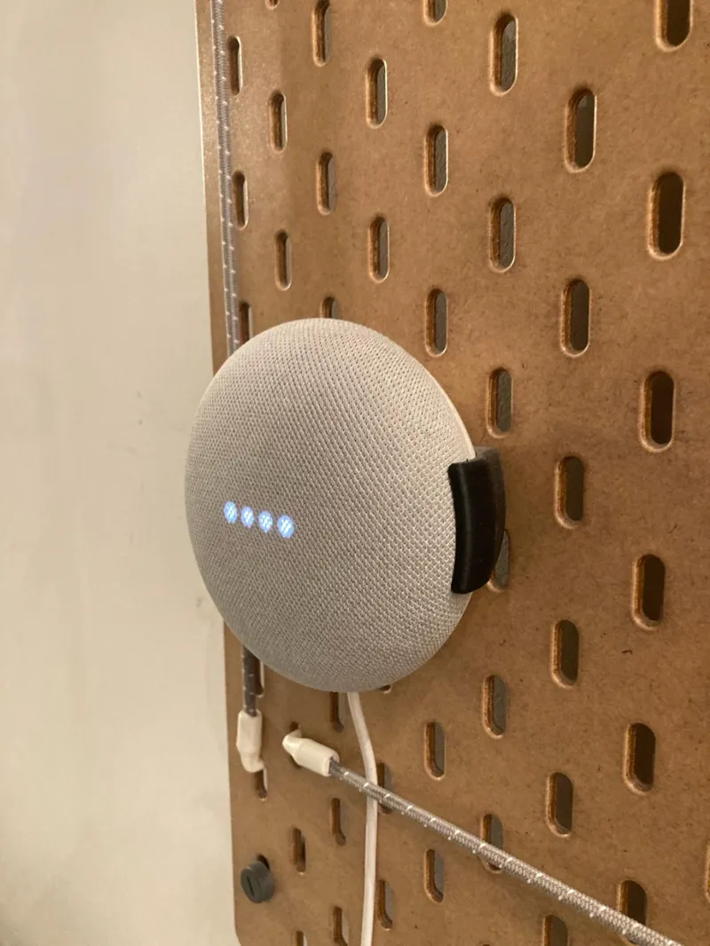 Google Home Ikea Skadis