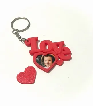 Valentine Photo - KeyChain Love