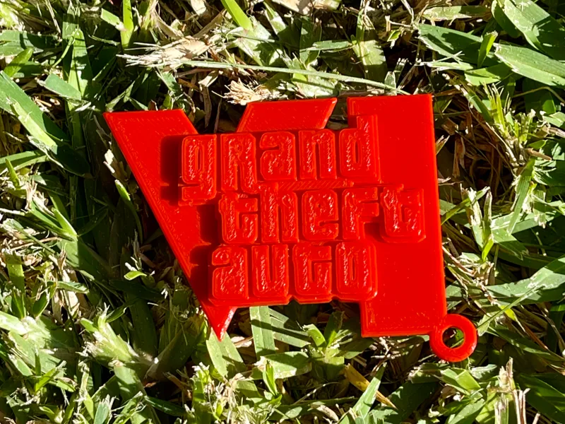 Grand Theft Auto 6 Keychain