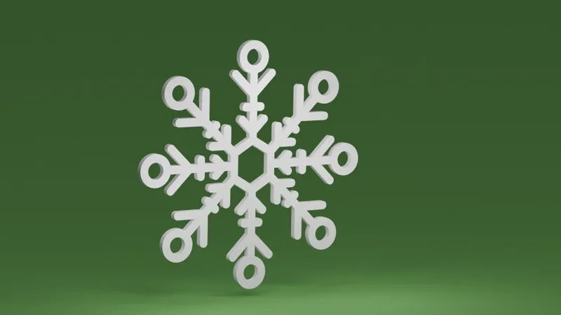 Snowflake 09 (Christmas tree ornament)
