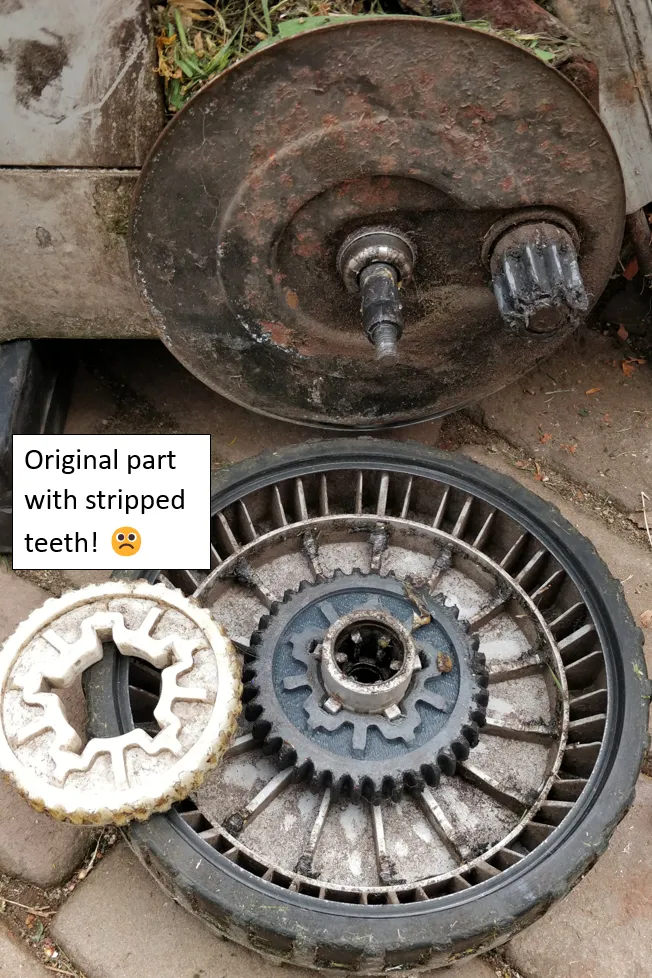 Yamaha Lawnmower Drivegear