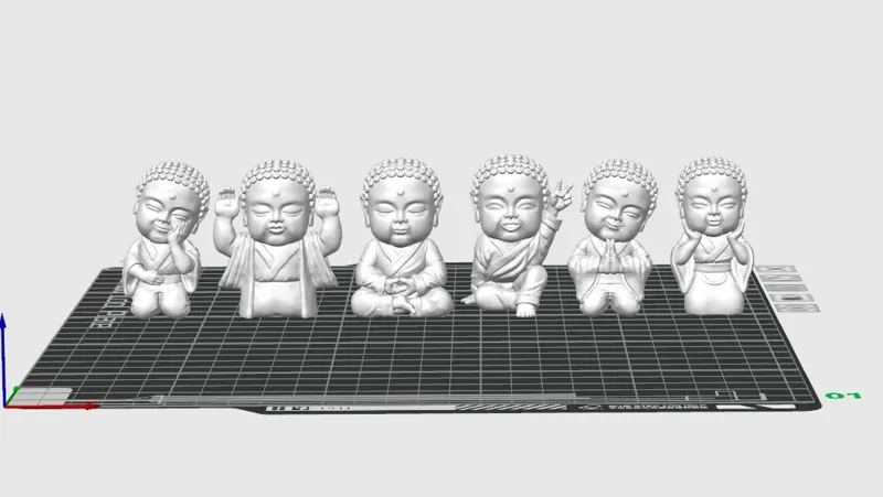 The little Buddhas