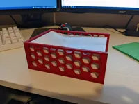 Boîte de rangement étiquettes d'expédition 4x6 — photo 1