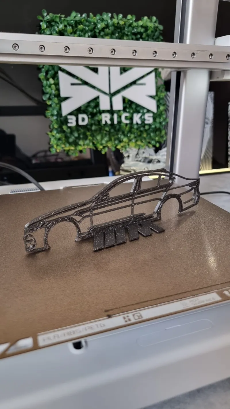 BMW M5 F90 Silhouette Desk decoration