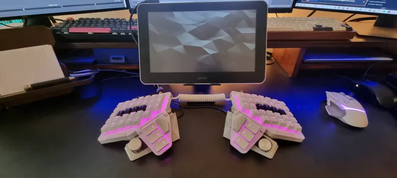 moonlander higher thumb button
