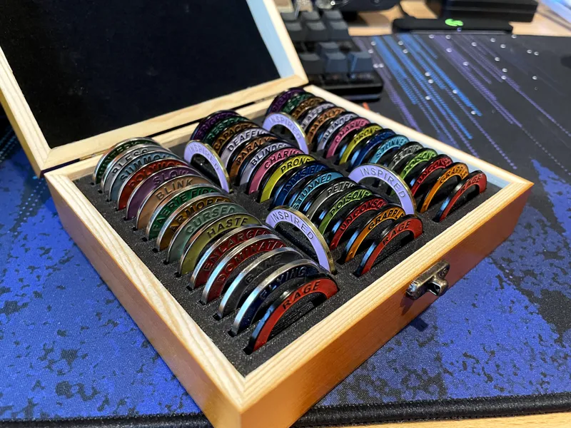 5E Condition Coins Box Insert