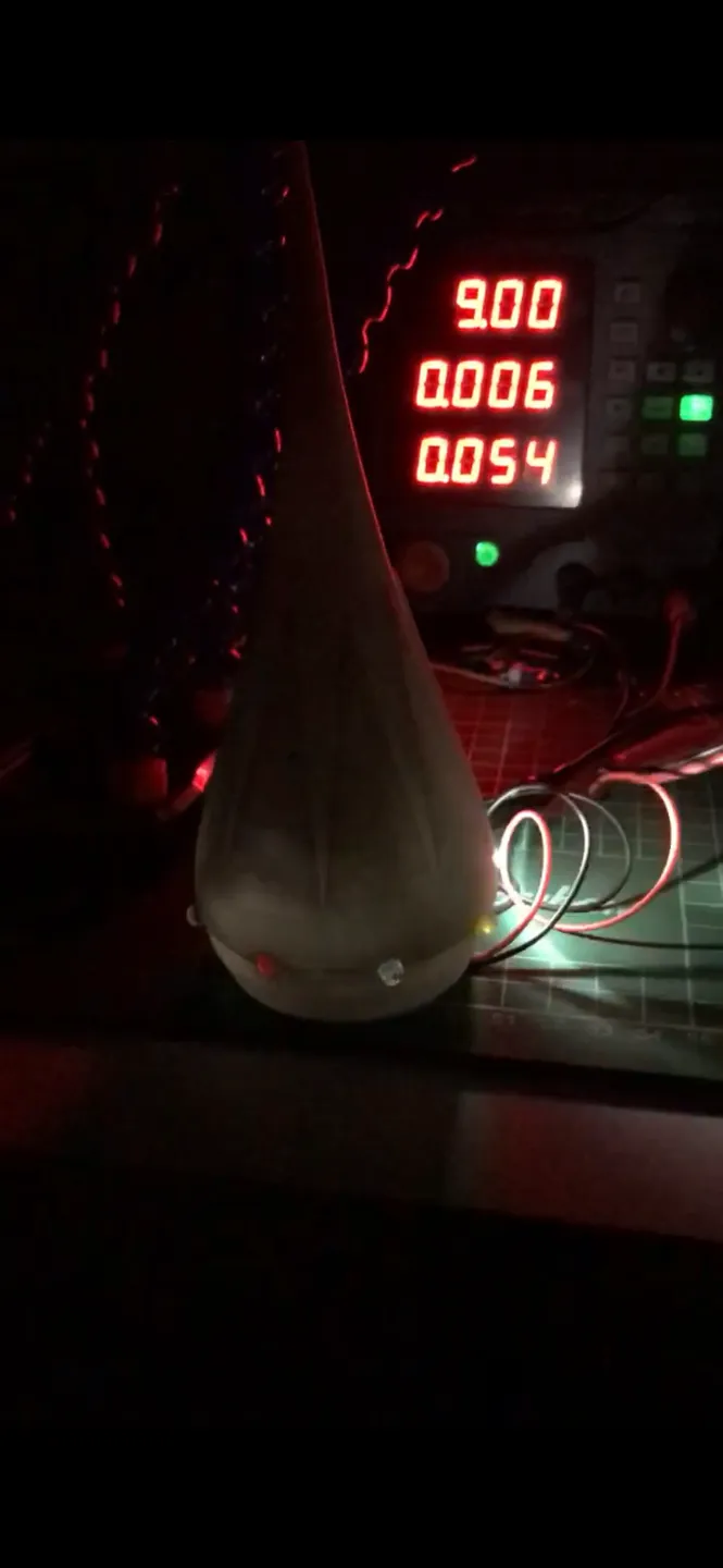 Christmas Tree Top - Suitable for adding LEDs