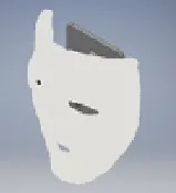 Loki Mask wall mount
