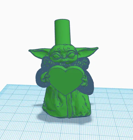 Loving Baby Yoda Mouthpiece