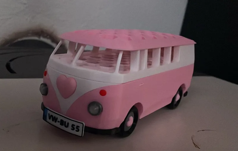 Herz-Radkappen und Herz-Front für das Modell VW Van pen holder (full set)
