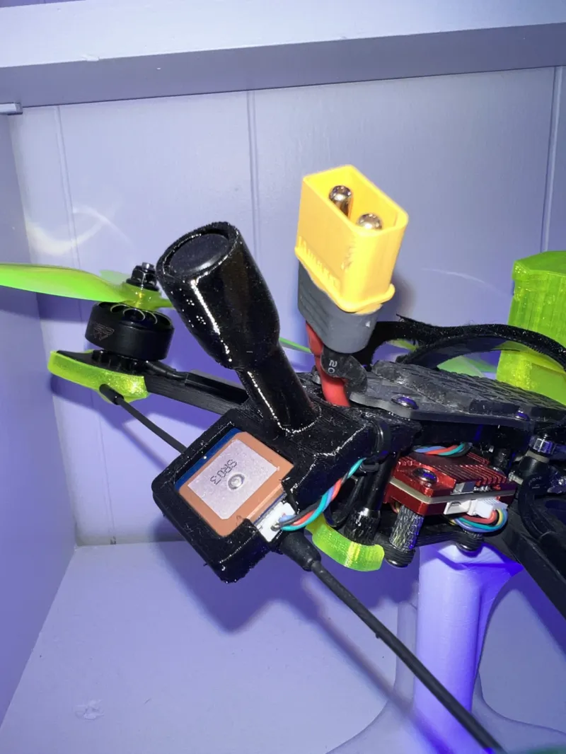 Nazgul v2 HD Tail with GPS + Crossfire + HDZero Antenna