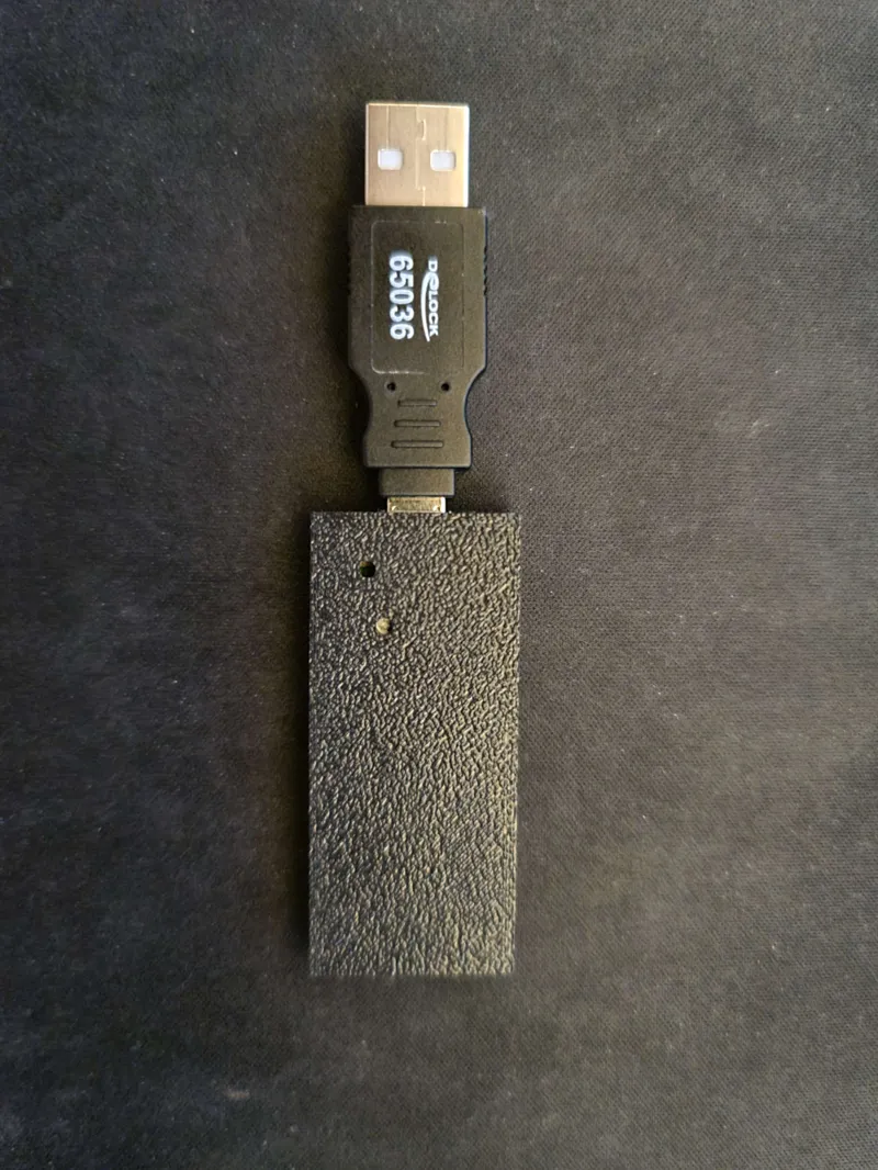 Raspberry Pico W Case with space for USB and onboard button cutout