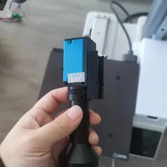 用于再A1系列机型打印头上 安装工业相机