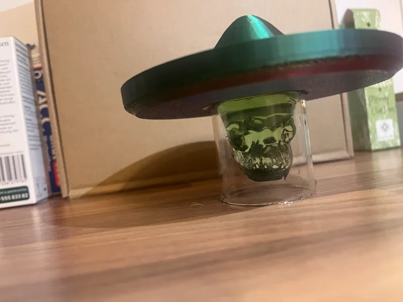 Sombrero for Shots Glas