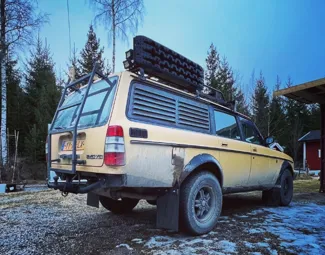 Volvo 240XC trunk badge