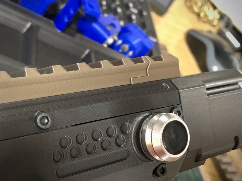 Nerf Shirdal Top Rail - 2 Part