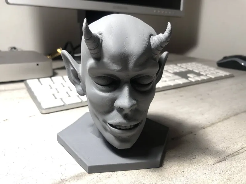 Imp Head Statue (v2)