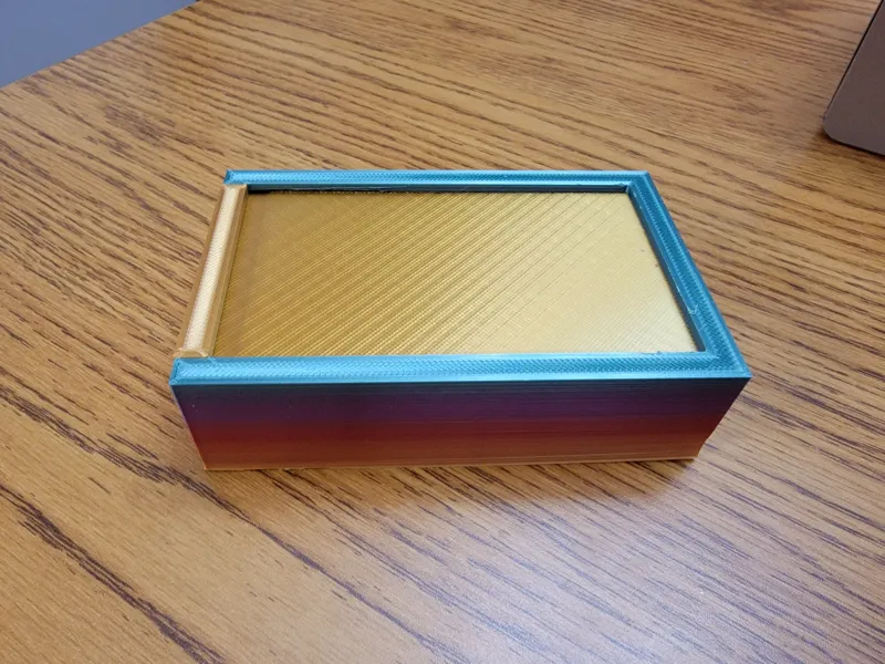 Box With Sliding Lid