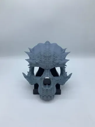 creepy hallowen demon mask