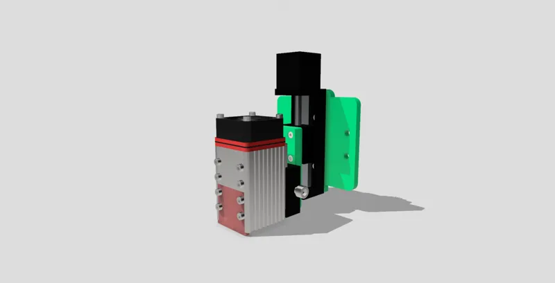OpenBuilds Acro X Cart Plate and NEJE Laser holder plate for automatic z-axis