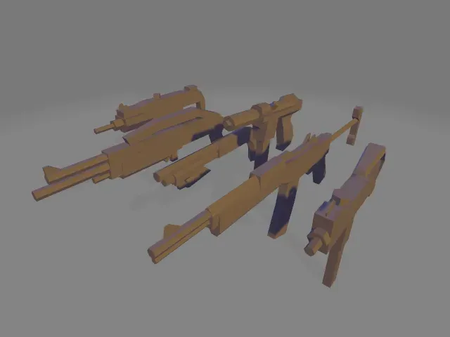 Dummy 13 / Lucky 13 GTA Vice City Weapons