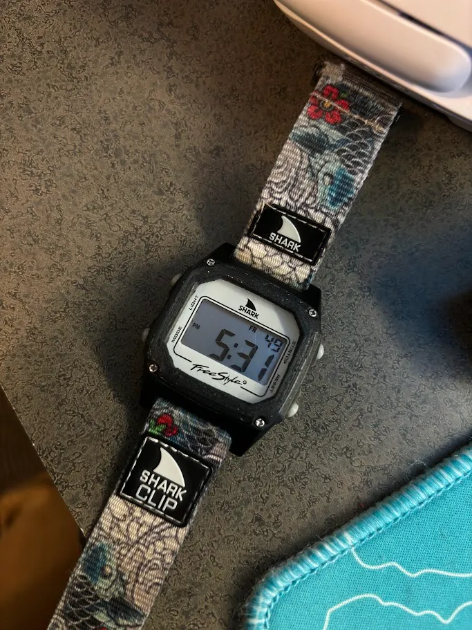 Shark Freestyle Watch Bezel