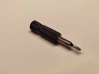 Parkside PASD 4 B2 4mm micro and 1/4” = 6.35mm hex adapter