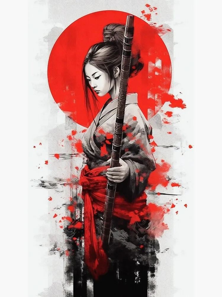 Japanese Geisha Warrior