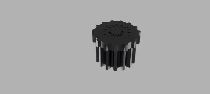 Improved gear for TILT PHONE STAND V2.0