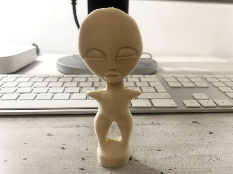 Tribal art idol (statuette)