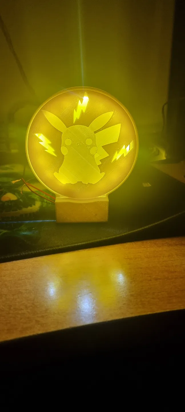 pikachu lamp