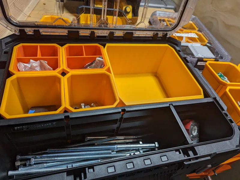 Toughbuilt Stacktech Organizer Quad Bin