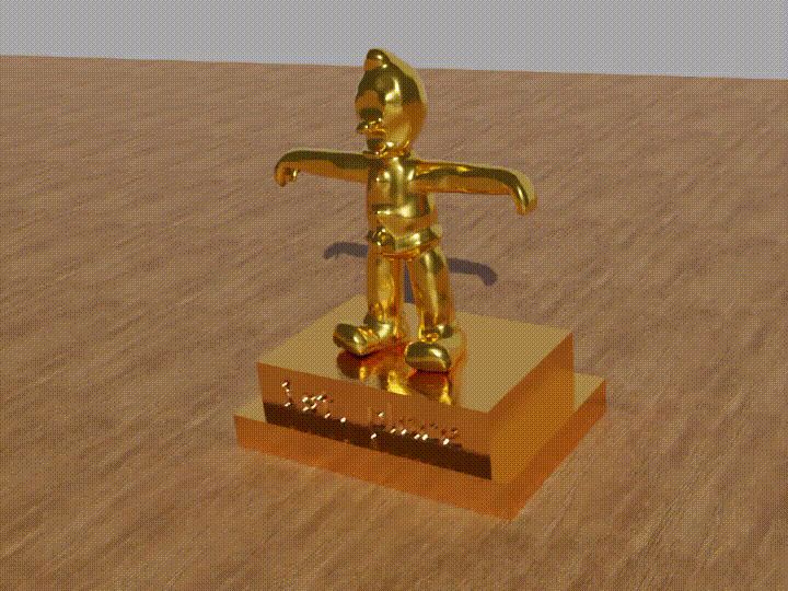 Zombie Gingy Trophy