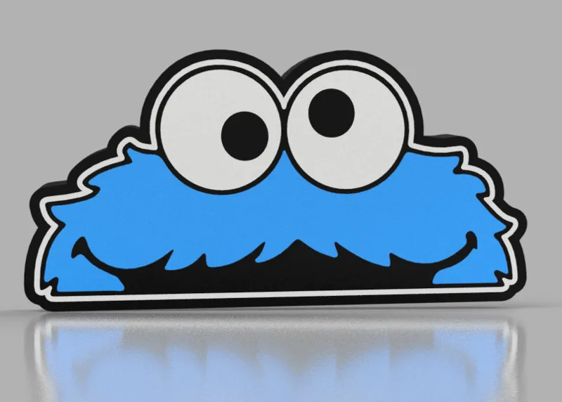 Cookie Monster Led lamp