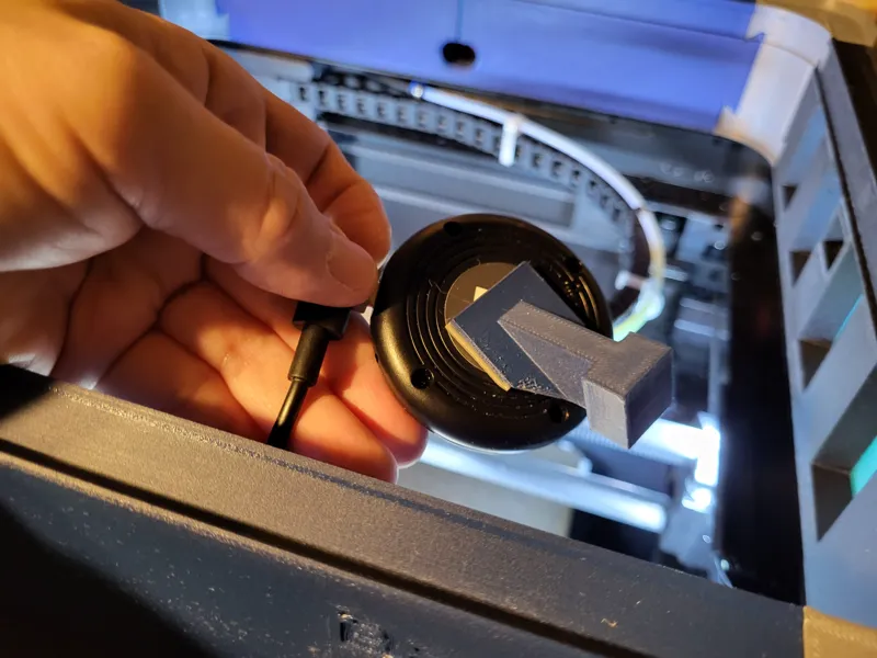Camera mount for "Light Flood" riser